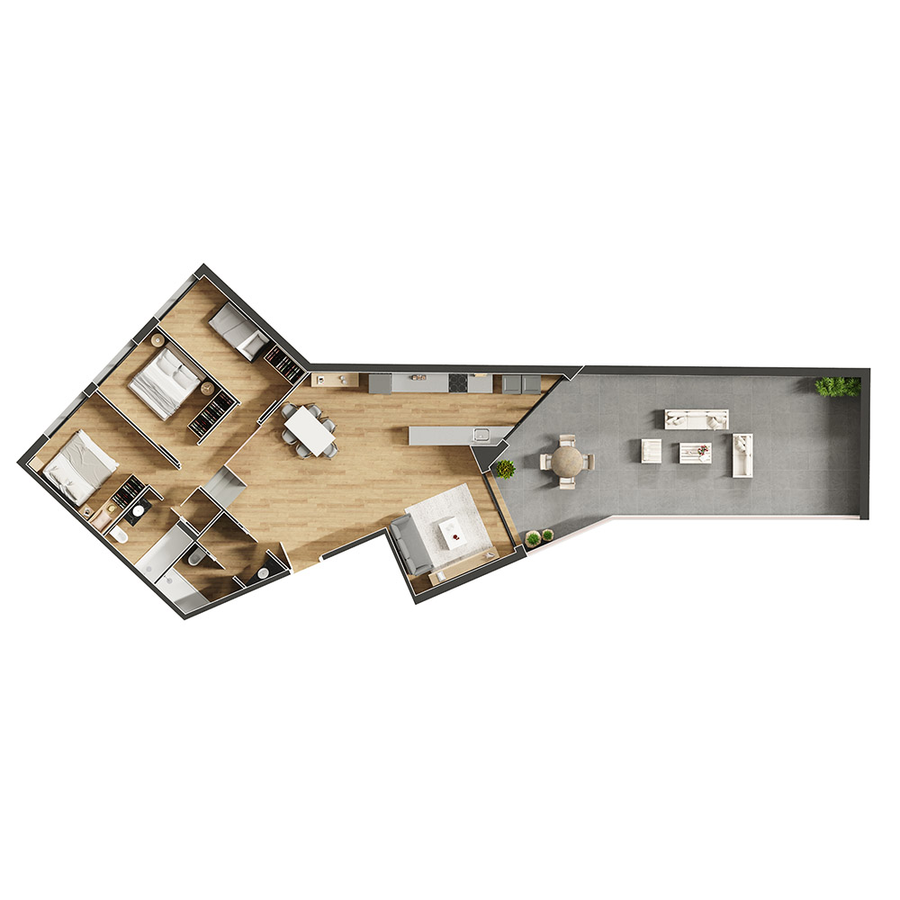 Obra nueva en Montgat Edificio Barcelona _apto B1